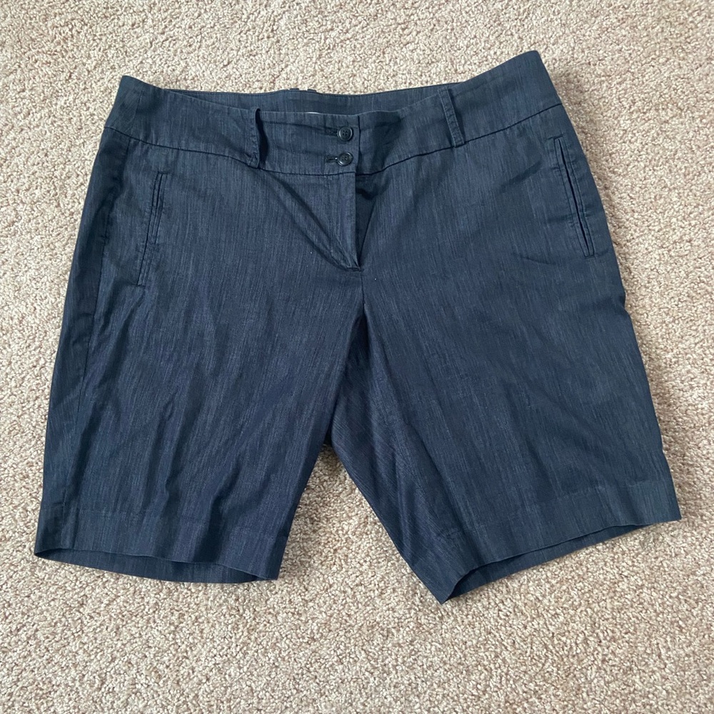 Grey Black Ann Taylor Shorts